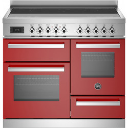 Bertazzoni PRO105I3EROT Κουζίνα Ηλεκτρική με Κεραμικές Εστίες 99.5cm