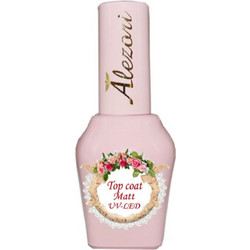 Alezori Matt UV/LED Top Coat Ημιμόνιμο Βερνίκι Νυχιών 15ml