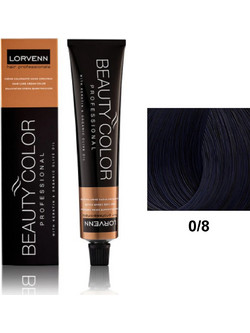 Lorvenn Beauty Color 0/8 Μπλε Ενισχυτικό Βαφής Μαλλιών 70ml