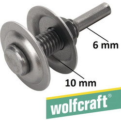 Wolfcraft 2116000 αξονακι δραπανου 10x6mm