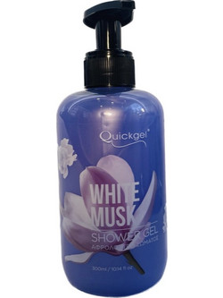 Quickgel White Musk Αφρόλουτρο σε Gel 300ml