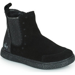 Mod8 Blanou Παιδικά Μποτάκια Μαύρα Suede Chelsea με Φερμουάρ 832016-10-83