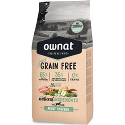 Ownat The Real Food Adult Just Grain Free with Chicken 14kg