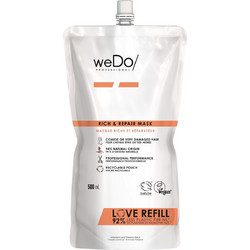 weDo Rich & Repair Refill Μάσκα Μαλλιών για Ταλαιπωρημένα Μαλλιά 500ml