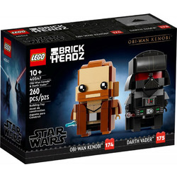 Lego BrickHeadz Obi-Wan Kenobi & Darth Vader για 10+ Ετών 40547