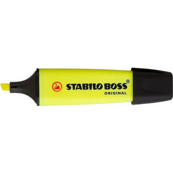 Stabilo Boss Original Μαρκαδόρος Υπογράμμισης Κίτρινο 5mm 70/24