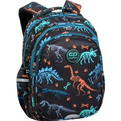 CoolPack Jerry Fossil Σχολική Τσάντα Πλάτης Δημοτικού Μαύρη F029700