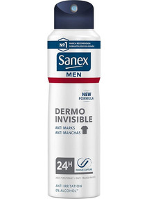 Sanex Dermo Invisible Ανδρικό Αποσμητικό Spray 24h 200ml