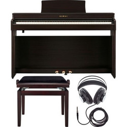 Kawai CN-201 Set Ηλεκτρικό Πιάνο Όρθιο με 88 Βαρυκεντρισμένα Πλήκτρα Rosewood