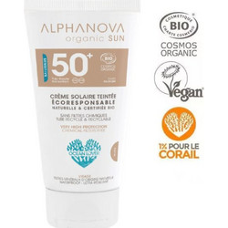 Alphanova Sensitive Sun Light Αντηλιακή Κρέμα Προσώπου με Χρώμα SPF50 50ml