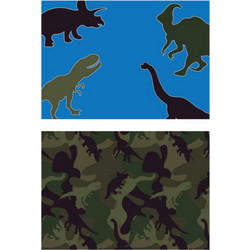ΣΟΥΜΕΝ PLACEMAT (ΣΟΥΠΛΑ) DINO CAMO ΜΟΝΟ 42X27CM