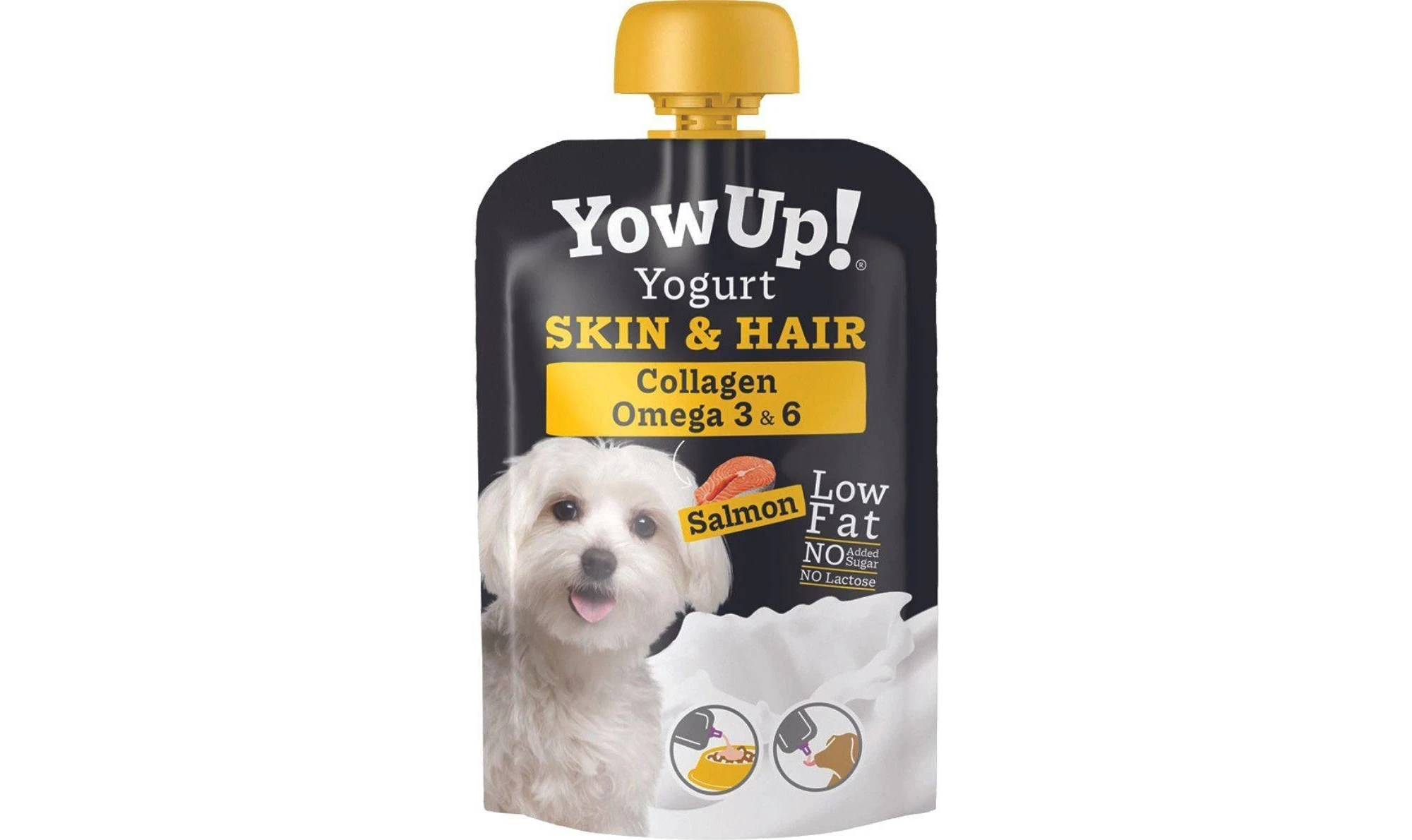 YowUp Dog Yogurt Skin & Hair Salmon 115gr BestPrice.gr