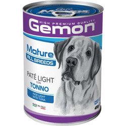 Monge Gemon Adult Pate Light Tuna 400gr