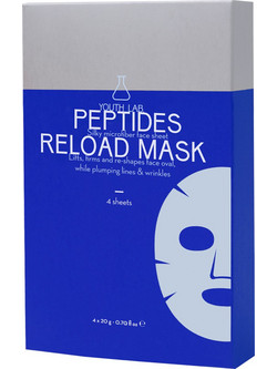 Youth Lab Peptides Reload Sheet Μάσκα Προσώπου για Αντιγήρανση με Πεπτίδια 4τμχ
