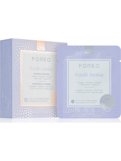 Foreo Youth Junkie UFO Activated Κρεμώδης Μάσκα Προσώπου για Αντιγήρανση με Κολλαγόνο & Πεπτίδια 7x6gr