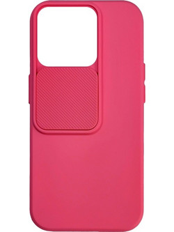 Powertech CamShield Soft Back Cover Pink (iPhone 15 Pro)