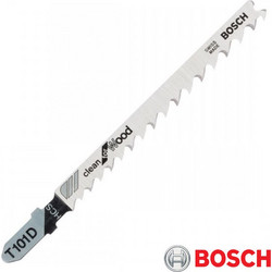 Bosch 2608630032 Πριονόλαμα σέγας ξυλου Τ101D 5τεμ Clean for wood