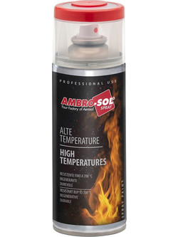 Ambro-Sol High Temperatures Σπρέι Βαφής Γκρι Ανθρακί Gloss 400ml