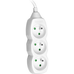 Tracer Power strip PowerWatch 3 m white (3 sockets)