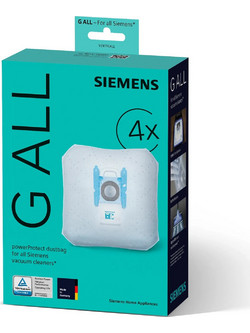 Siemens VZ41FGALL Σακούλες Σκούπας 4τμχ Συμβατές με Σκούπα Bosch / Siemens
