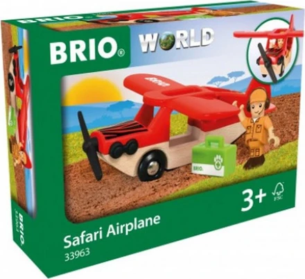 Αυτοκινητάκι Brio Αεροπλάνο Σαφάρι 33963