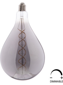 ΛΑΜΠΤΗΡΑΣ LED FILAMENT 8W E27 3000K SMOKE COLOR DIMMABLE FB94052.03