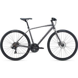Giant Escape 3 Disc 2022 Ποδήλατο Δρόμου 28" Αλουμινίου με Δισκόφρενα Γκρι