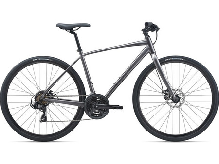 Giant Escape 3 Disc 2022 Ποδήλατο Δρόμου 28" Αλουμινίου με Δισκόφρενα Γκρι