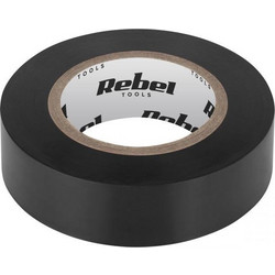 Rebel DM-0415 Μονωτική Ταινία Μαύρη 0.13x19mm 18m