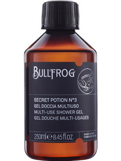 Bullfrog Multi Use Shower Gel Body Hair & Face Secret Σαμπουάν & Αφρόλουτρο 250ml