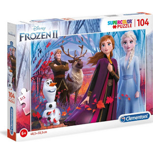Παιδικό Puzzle Clementoni Super Color Disney Frozen II 104 Κομμάτια 27274