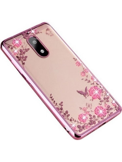 Diamond Case Nokia 6 Ροζ Χρυσό
