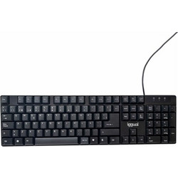 Iggual CK-FRAMELESS-105T Black Πληκτρολόγιο