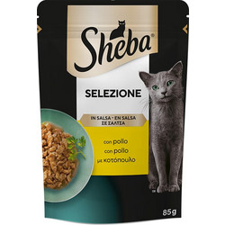 Sheba Select Slices Adult with Chicken in Gravy 85gr
