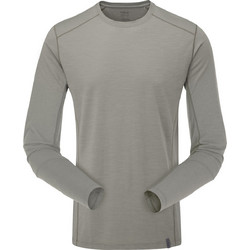 Rab Syncrino Base LS Tee Men's Stone S Stone