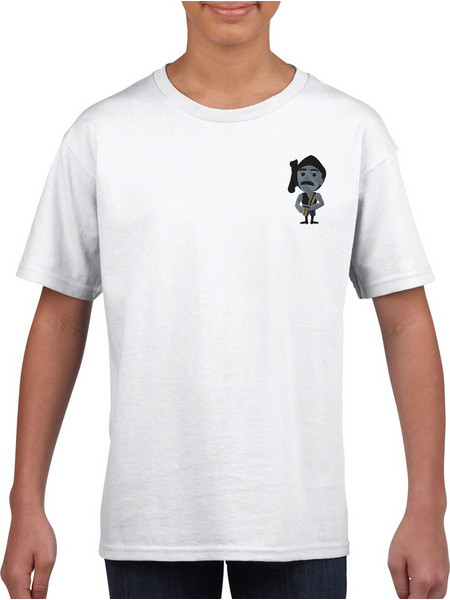 Ποντιόπουλο ραφτό παιδικό t-shirt - Print Pontiopoulo White