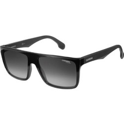 Carrera 5039/S 8079O Ανδρικά Γυαλιά Ηλίου Τετράγωνα Κοκάλινα Μαύρα με Μαύρο Degradee Φακό