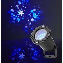 Nedis LED Snowflake Projector White and Blue Ice Crystals (CLPR1) (NEDCLPR1)