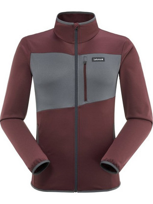 Lafuma Shift Ανδρική Ζακέτα Fleece με Φερμουάρ Μπορντό LFM-273