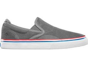 Ανδρικό Παπούτσι casual Emerica x Biltwell Wino G6 slip-on charcoal Γκρί