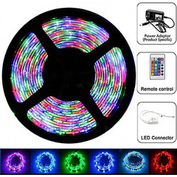 SMD 5050 12V RGB LED STRIP + CONTROLLER + POWER SUPPLY