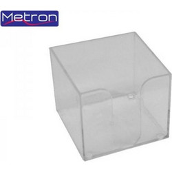 METRON ΚΥΒΟΣ ΚΕΝΟΣ ΠΛΑΣΤ. 01.01.0041 ΔΙΑΦ.ΛΕΥΚΟΣ