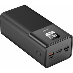 Swissten Power Bank 40000mAh 100W με 3 Θύρες USB-A & Θύρα USB-C Quick Charge 3.0 Black
