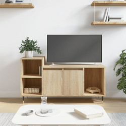 vidaXL Έπιπλο Τηλεόρασης Ξύλινο Sonoma Μ100xΠ35xΥ55cm 831311
