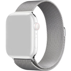 Decoded Milanaise Traction Λουράκι Μεταλλικό Titanium (Apple Watch 42 / 44 / 45 / 49mm)