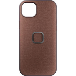 Peak Design Mobile Everyday Fabric Case Redwood iPhone 15 Plus