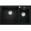 Blanco Naya 8 Ένθετος Νεροχύτης Γρανίτη Black 81.5x50cm