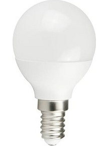 POWERTECH LED λάμπα mini globe E14-010, 7W, 4000K, E14, 600lm