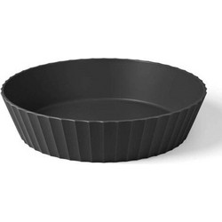 Μπωλ Σερβιρίσματος Hera L 25x6cm Carbon Black Blim+ Πολυπροπυλένιο
