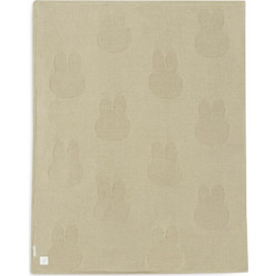 Jollein Miffy Κουβέρτα Κούνιας Fleece 100x150 Χακί